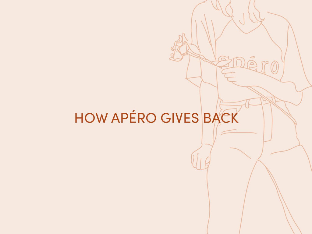How Apéro Gives Back - Apero Label