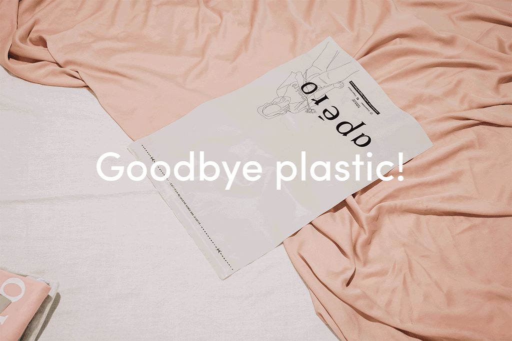 Goodbye Plastic, Hello Compostable Bags - Apero Label