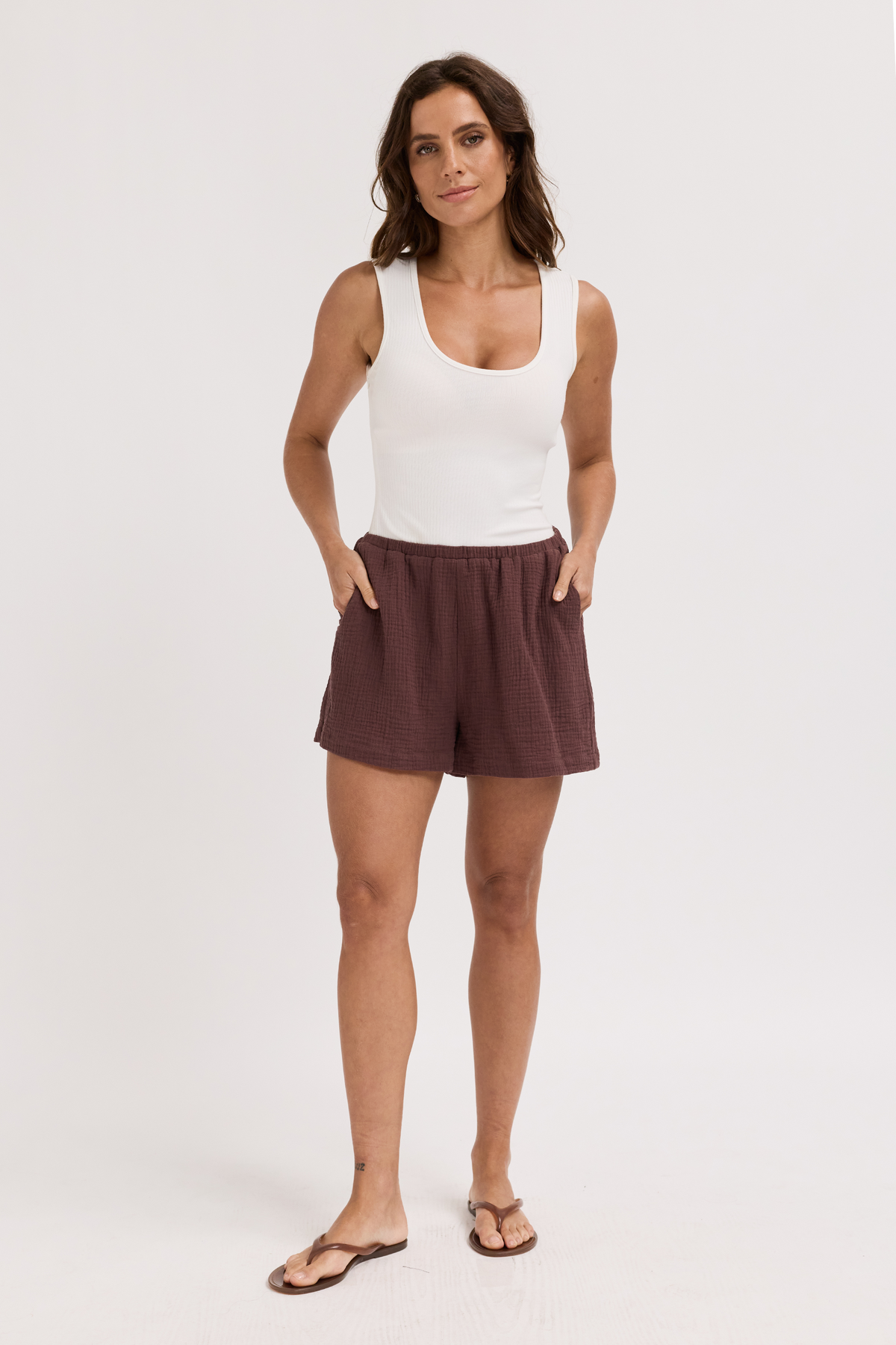 Reese Relaxed Short - Chocolate