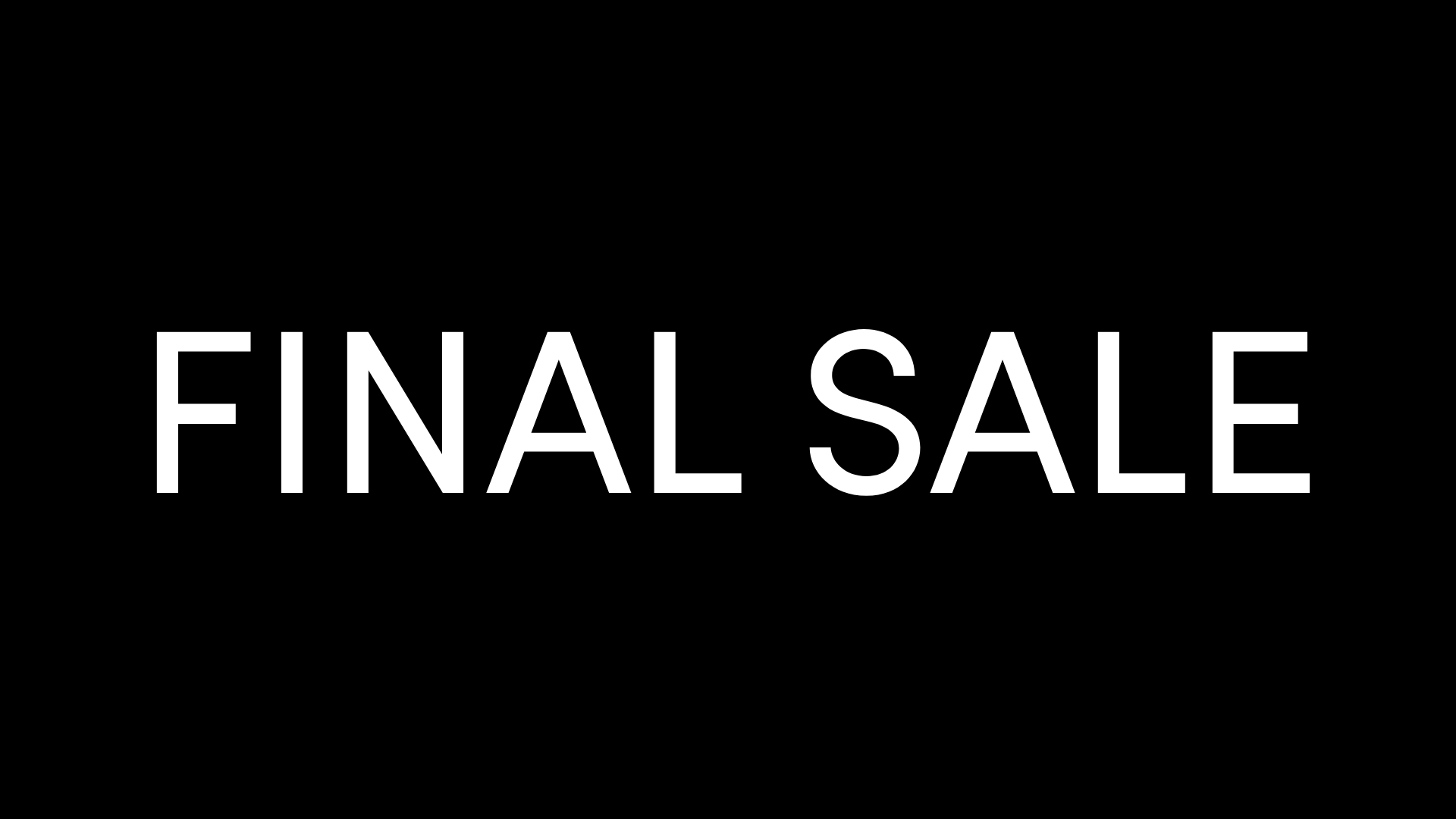 SALE COLLECTION BFCM