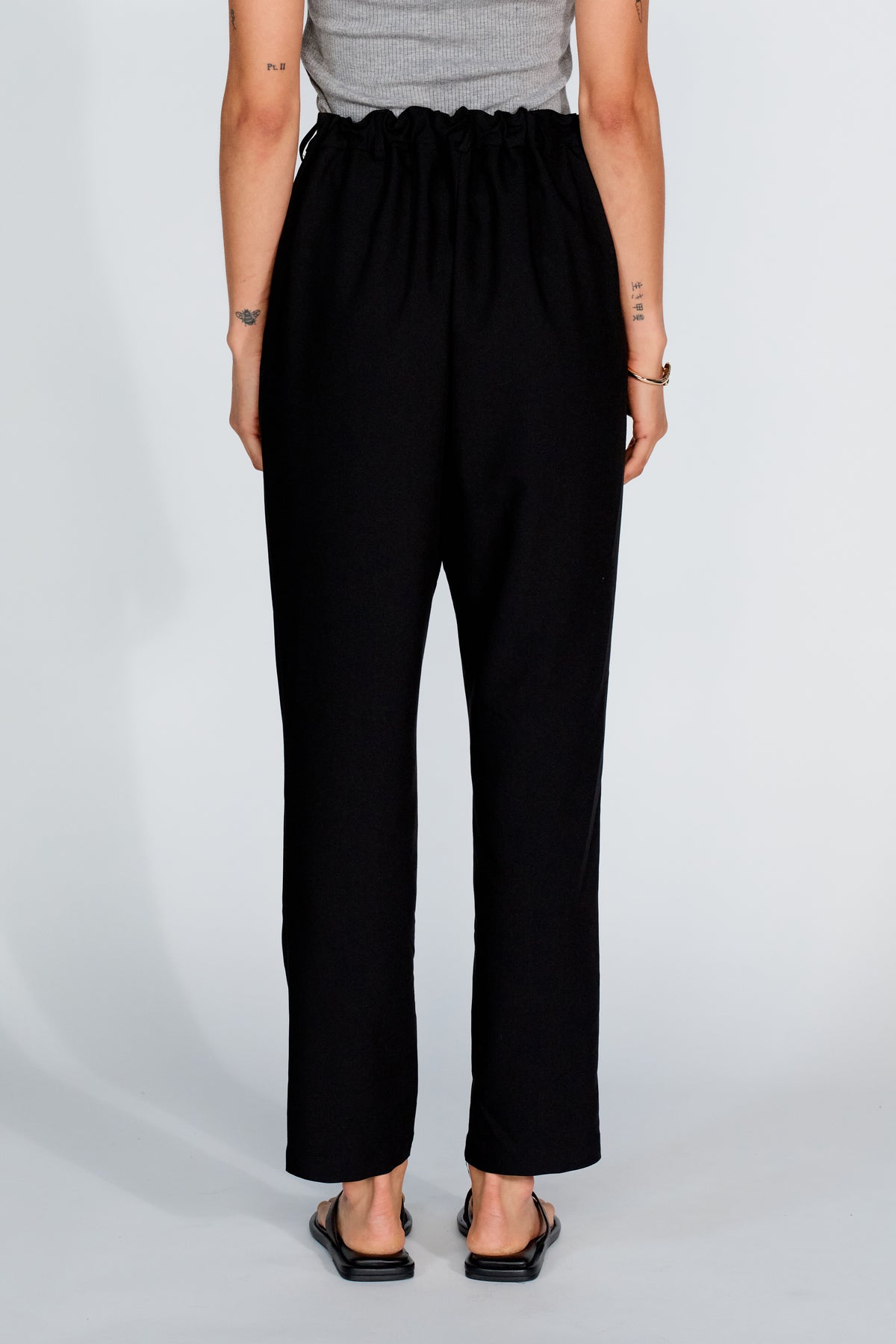 Sadie Adjustable Tailored Trouser - Black