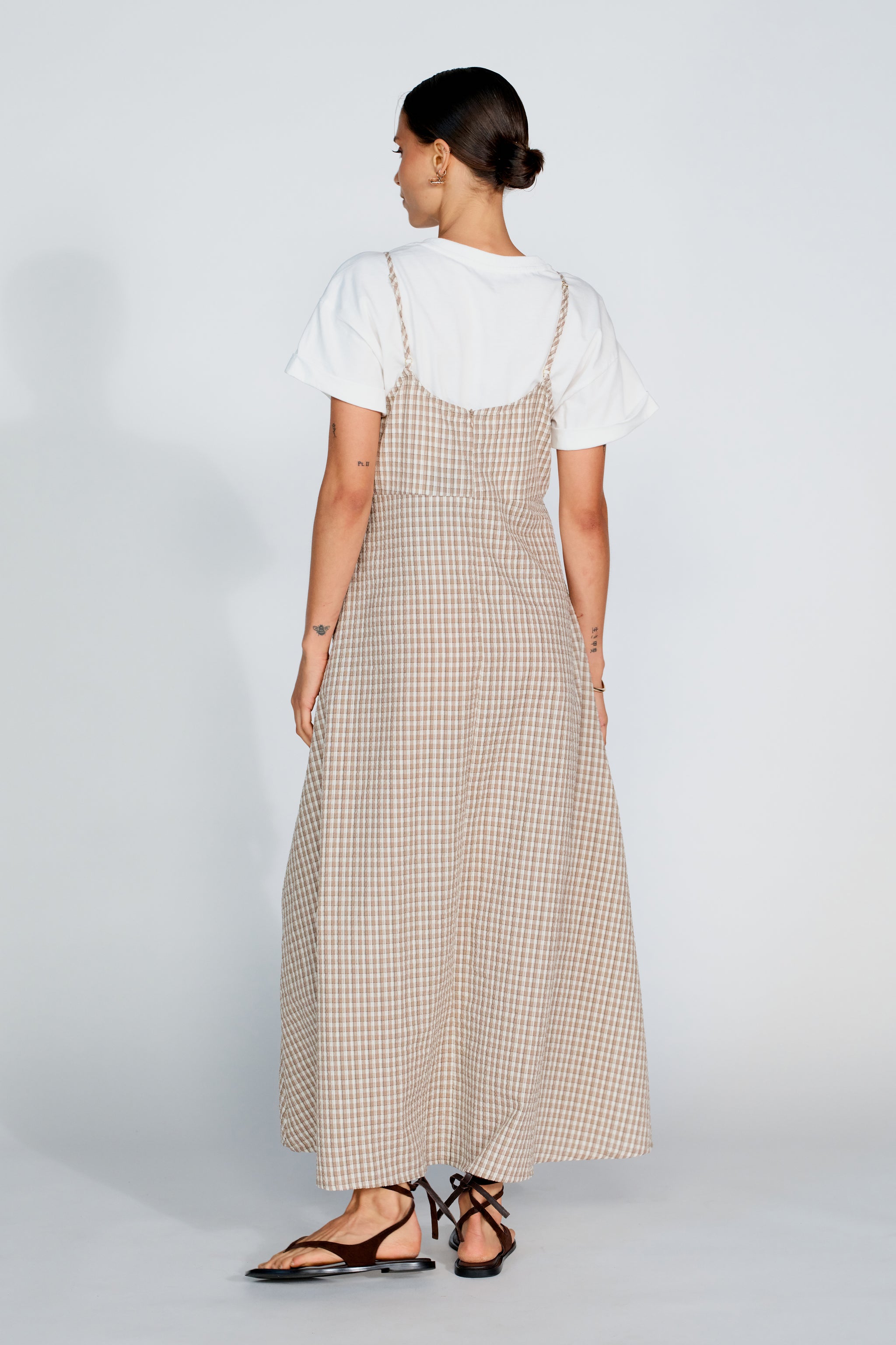 Olivia Layered Two-Piece Babydoll Dress