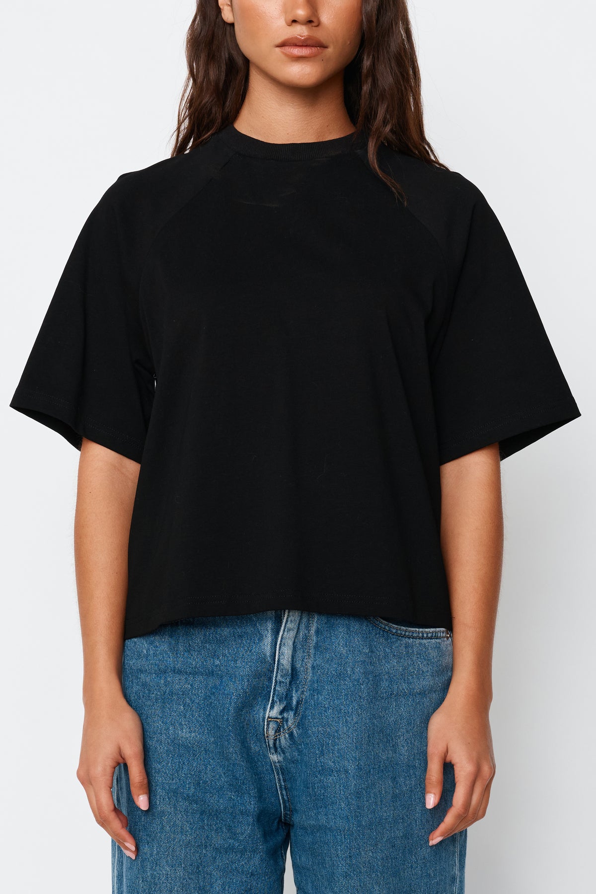 Classique Box-Cut Tee - Black