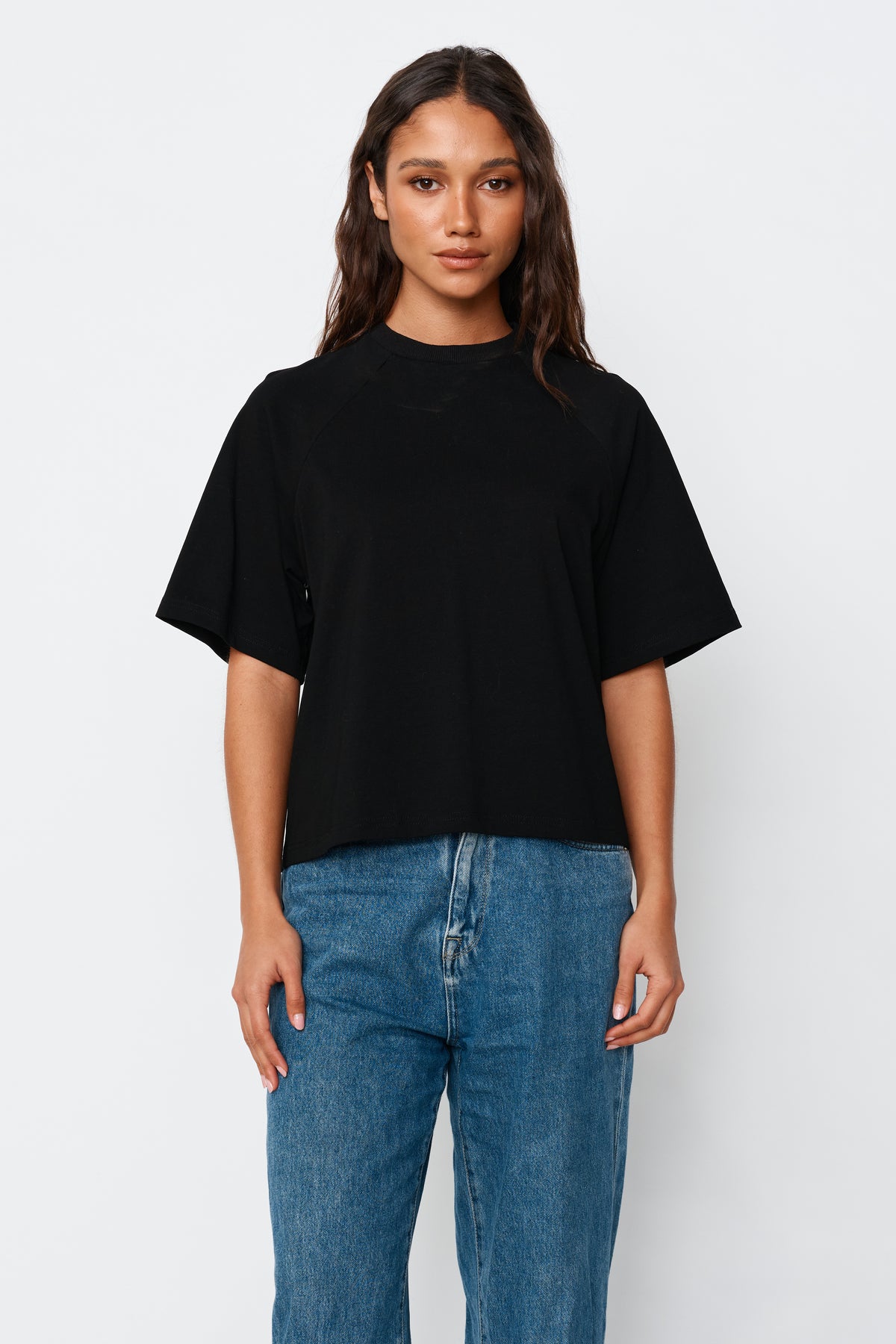 Classique Box-Cut Tee - Black