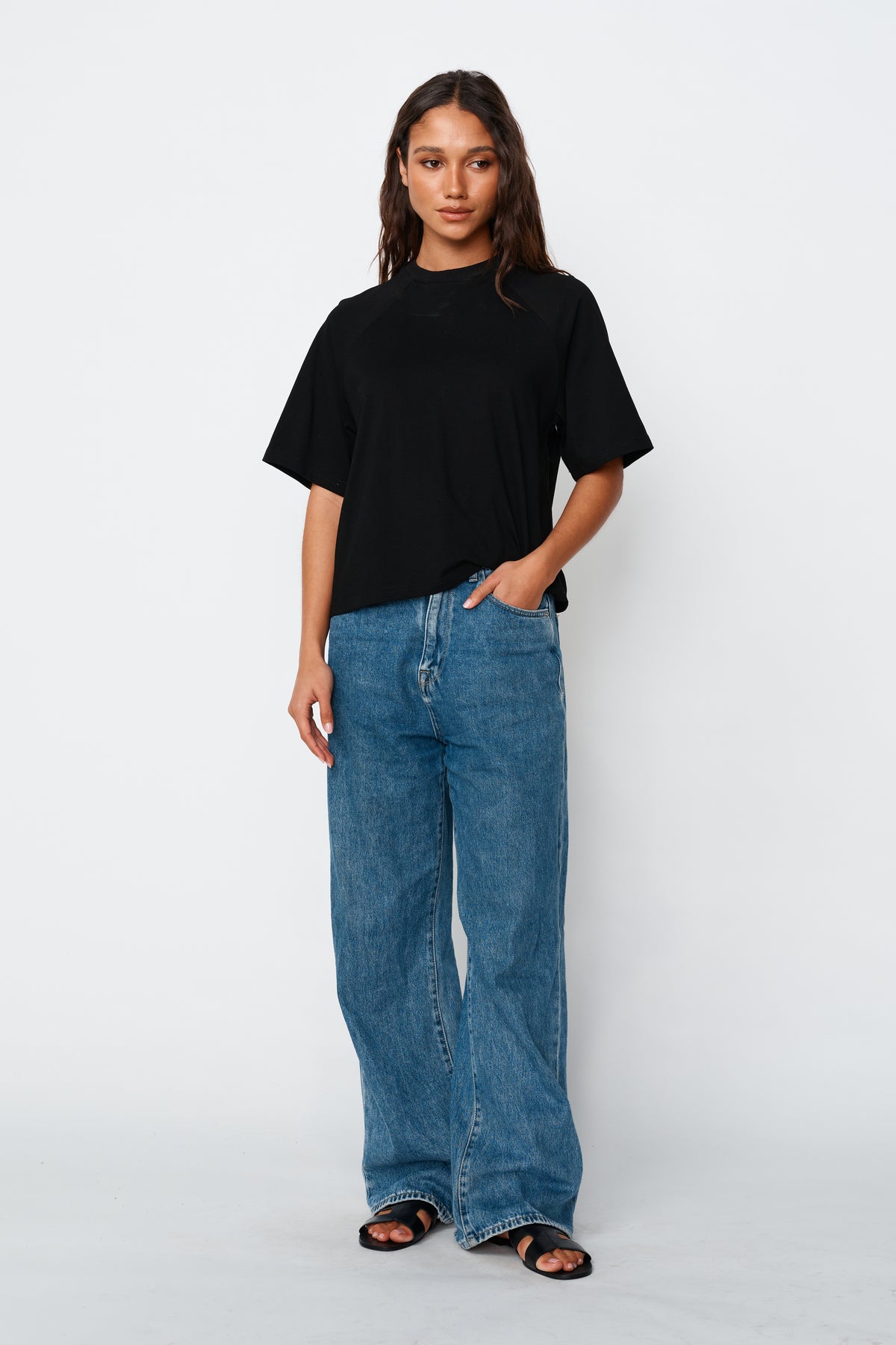 Classique Box-Cut Tee - Black