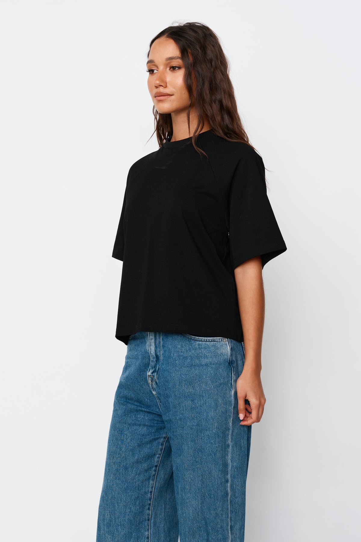 Classique Box-Cut Tee - Black