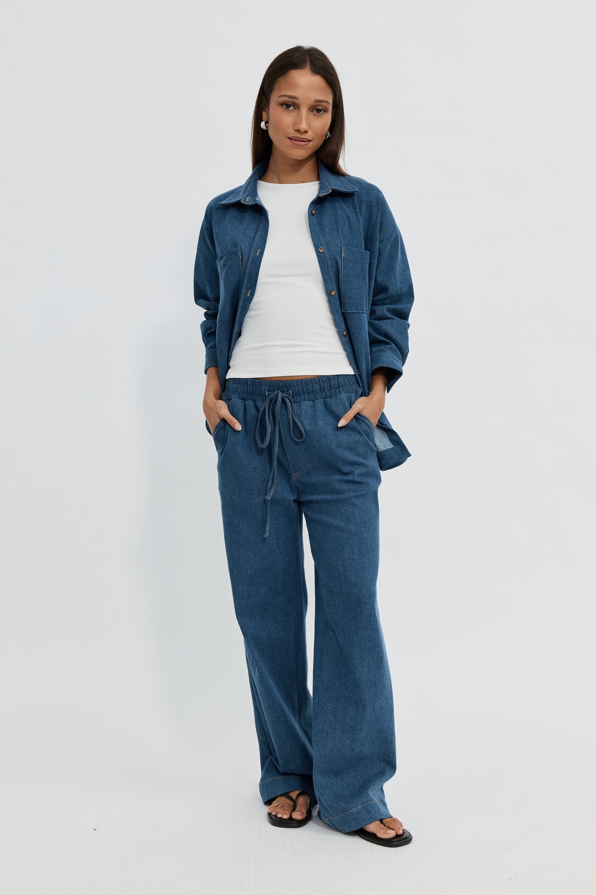 Bump Friendly Denim Pants – Apero Label