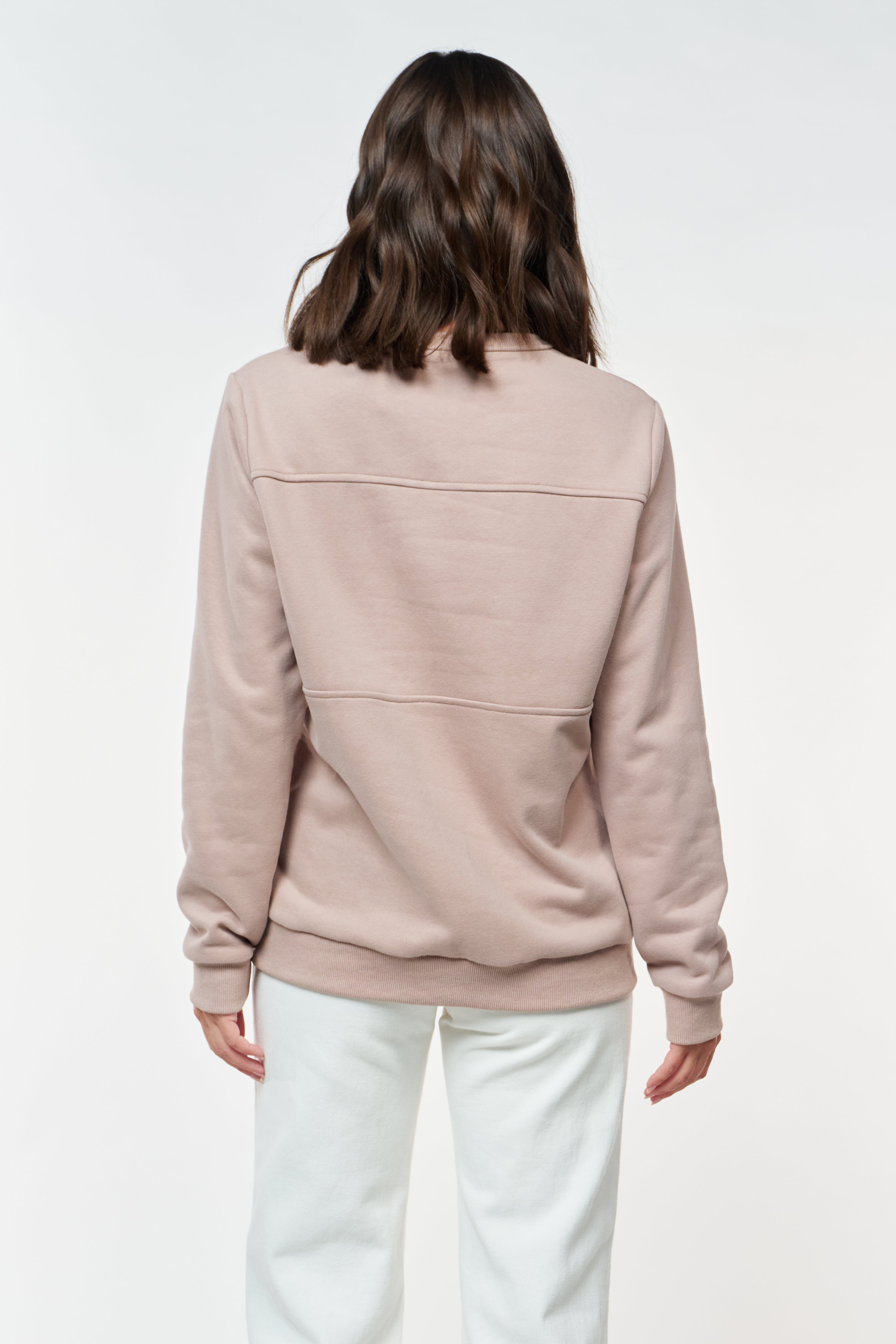 Light Pink Breastfeeding Friendly Jumper Apero Label