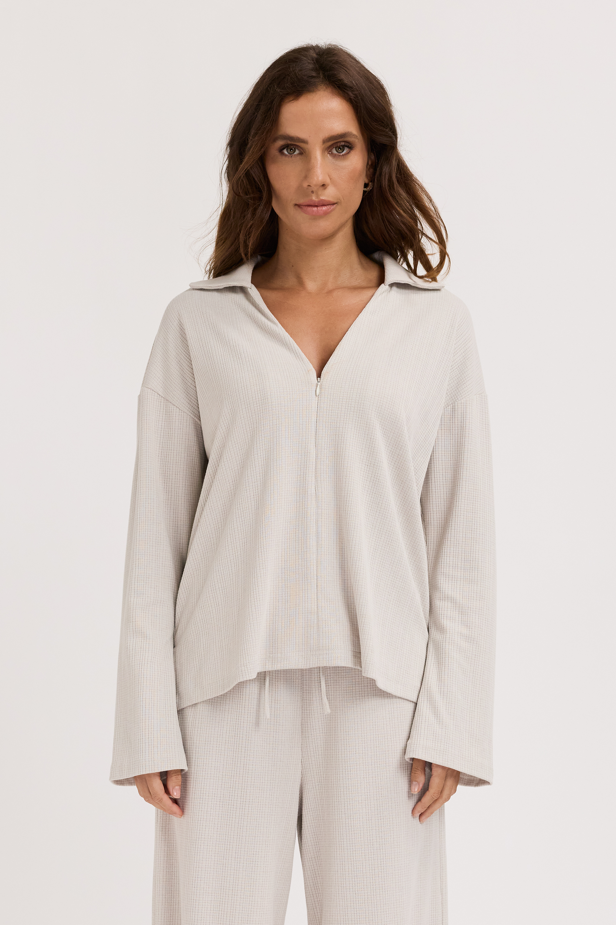Grey Breastfeeding Top – Apéro Label