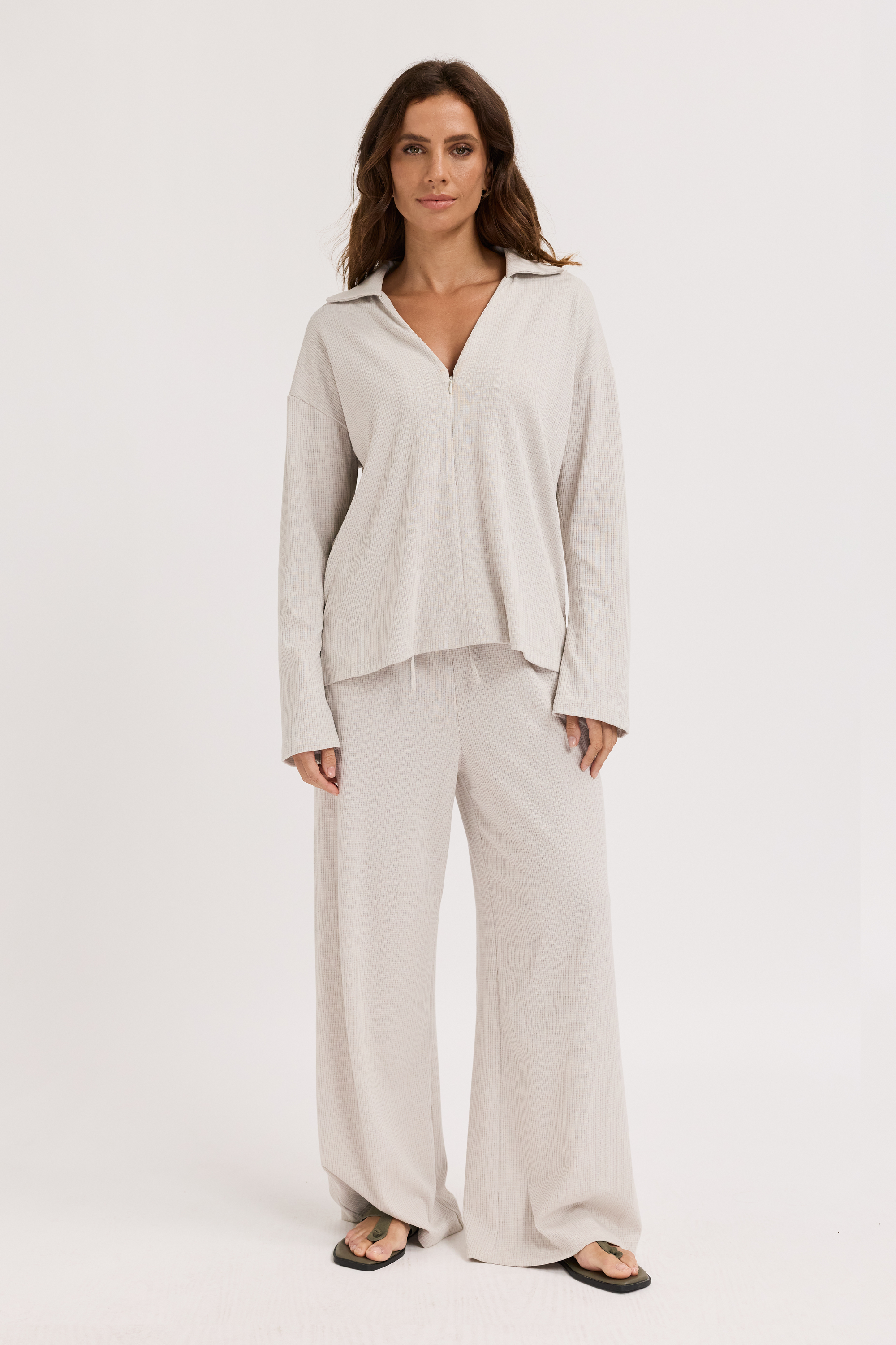 Grey Breastfeeding Top – Apéro Label