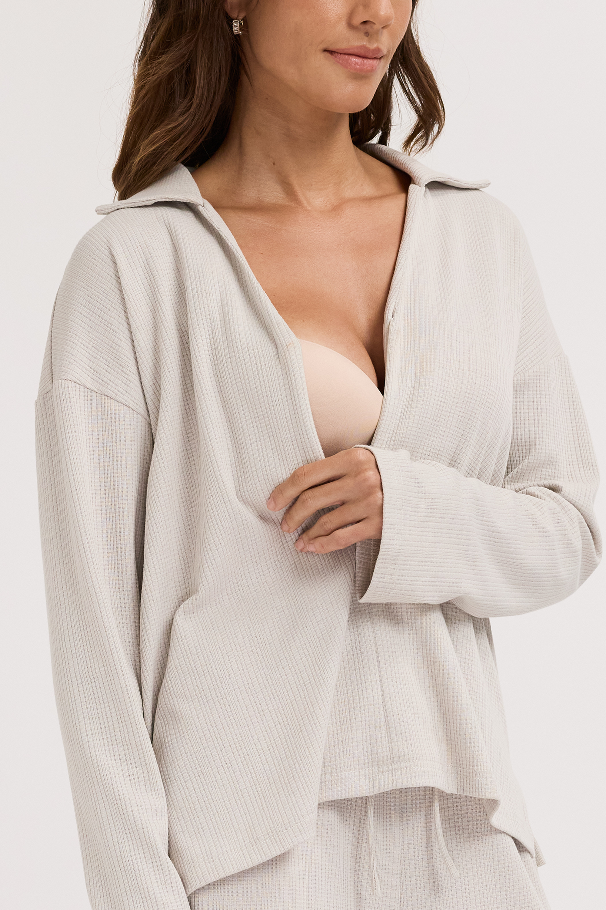 Grey Breastfeeding Top – Apéro Label