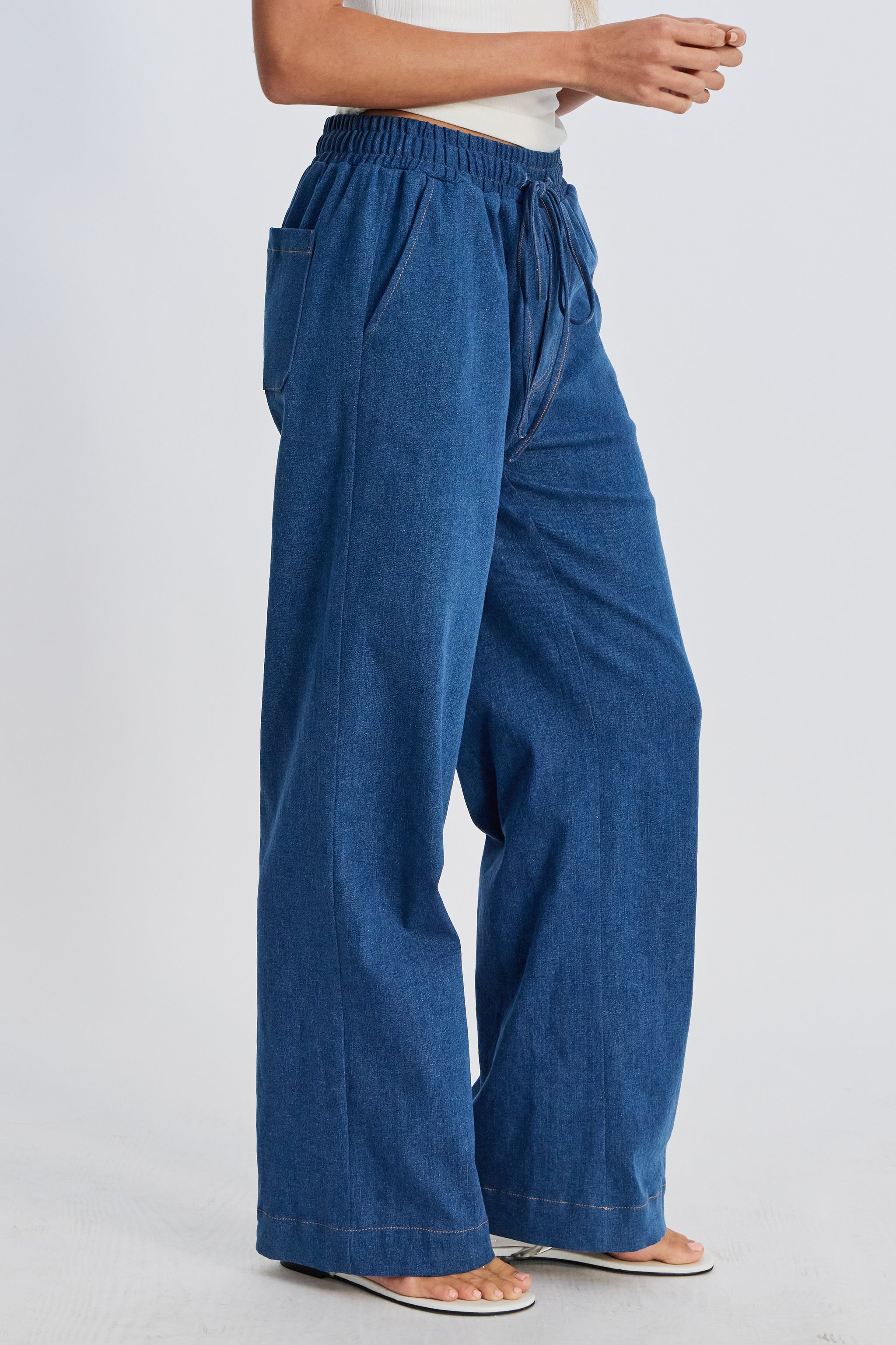 Bump Friendly Denim Pants – Apero Label
