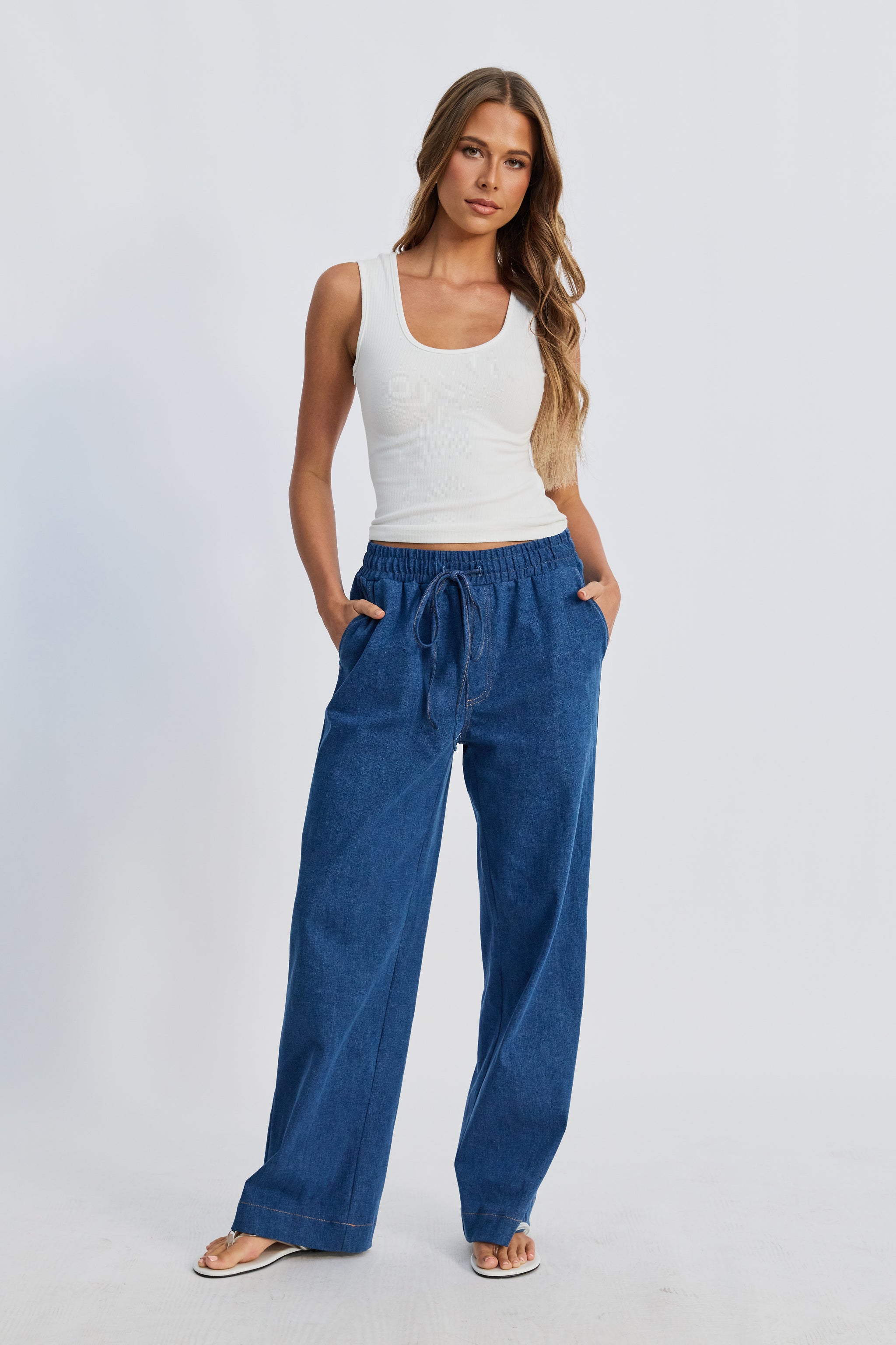 Bump Friendly Denim Pants – Apero Label