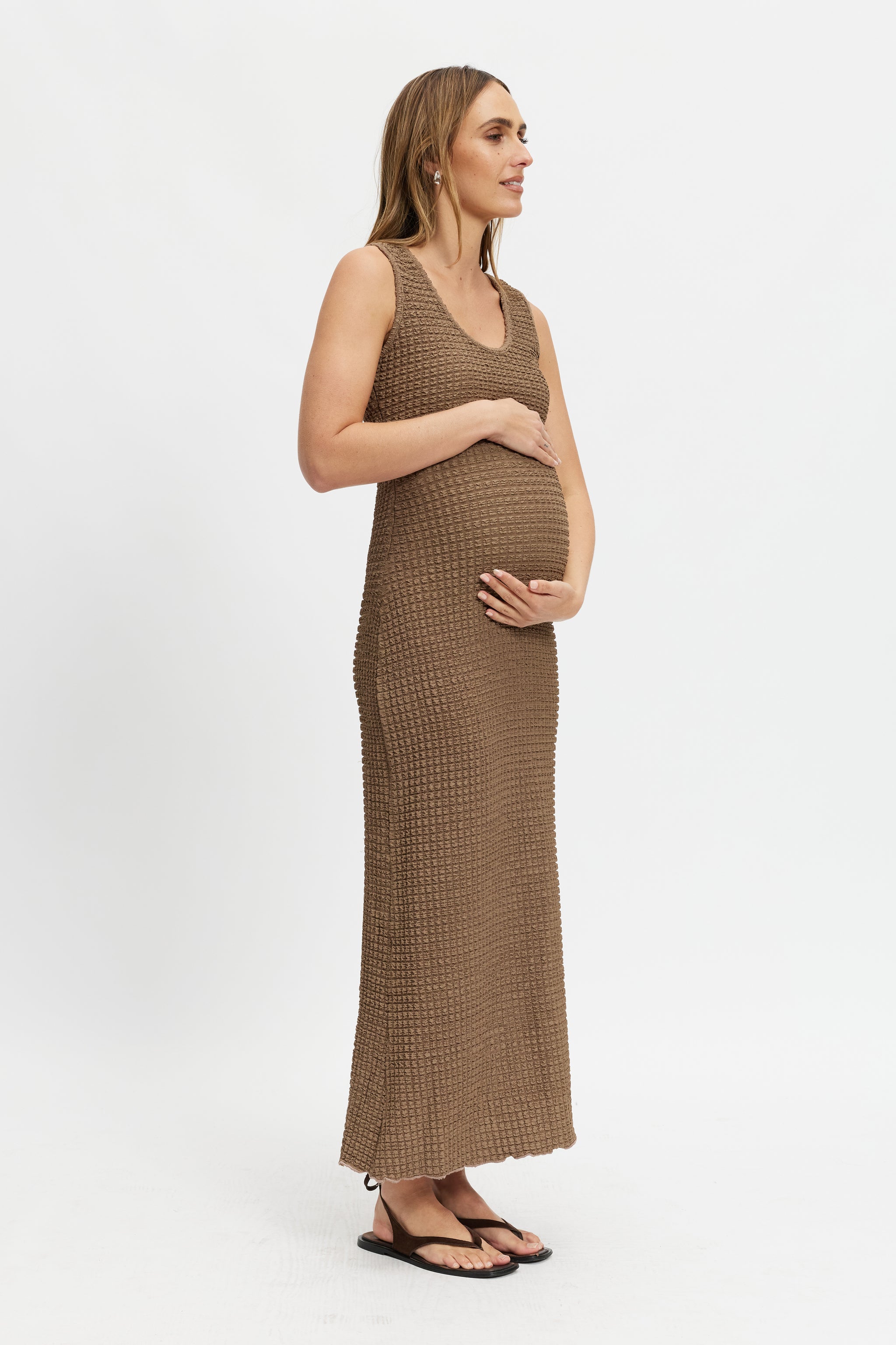 Bump and Breastfeeding Friendly Camilla Textured Bodycon