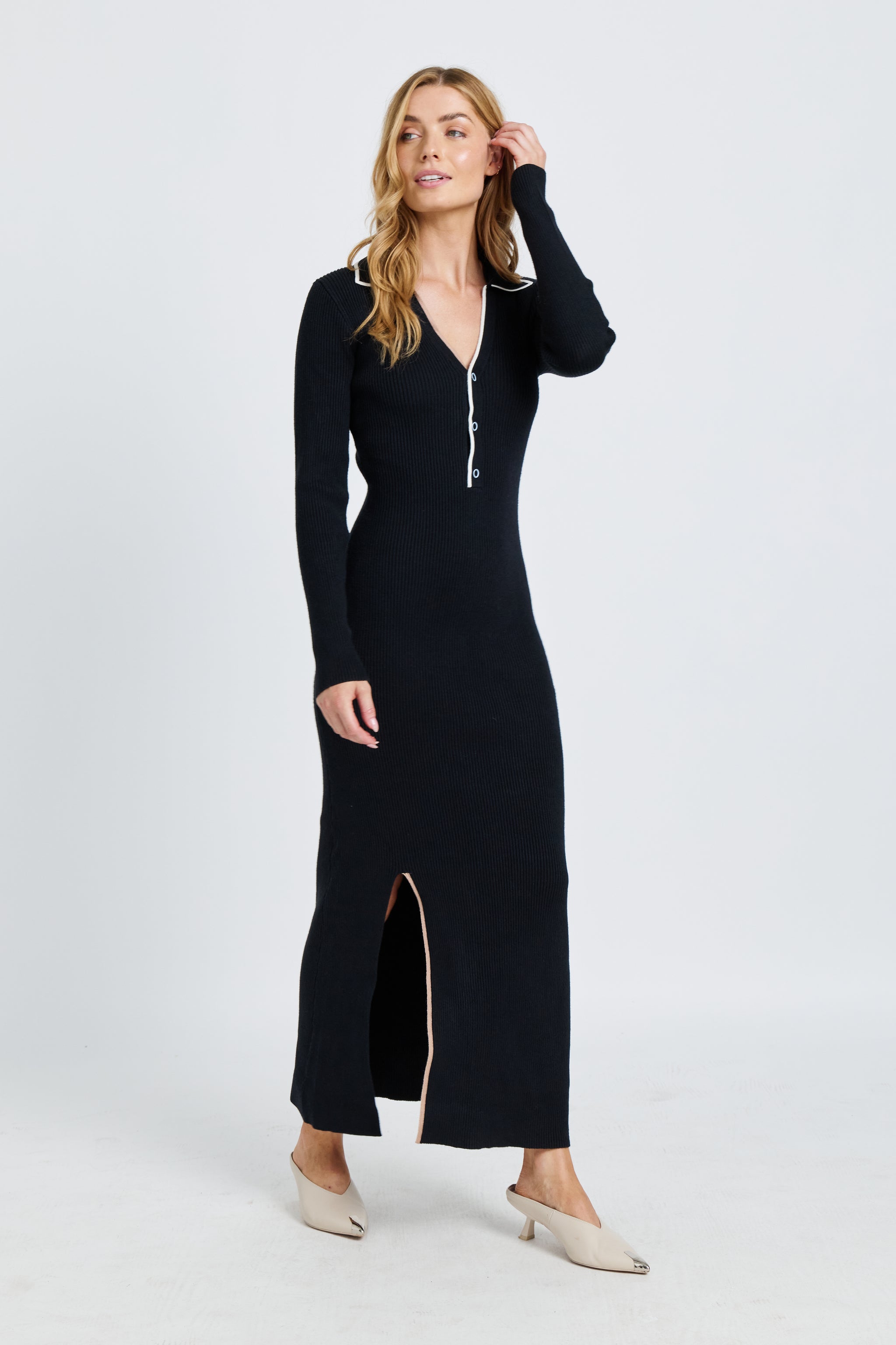 Black Maternity Dress – Apéro Label