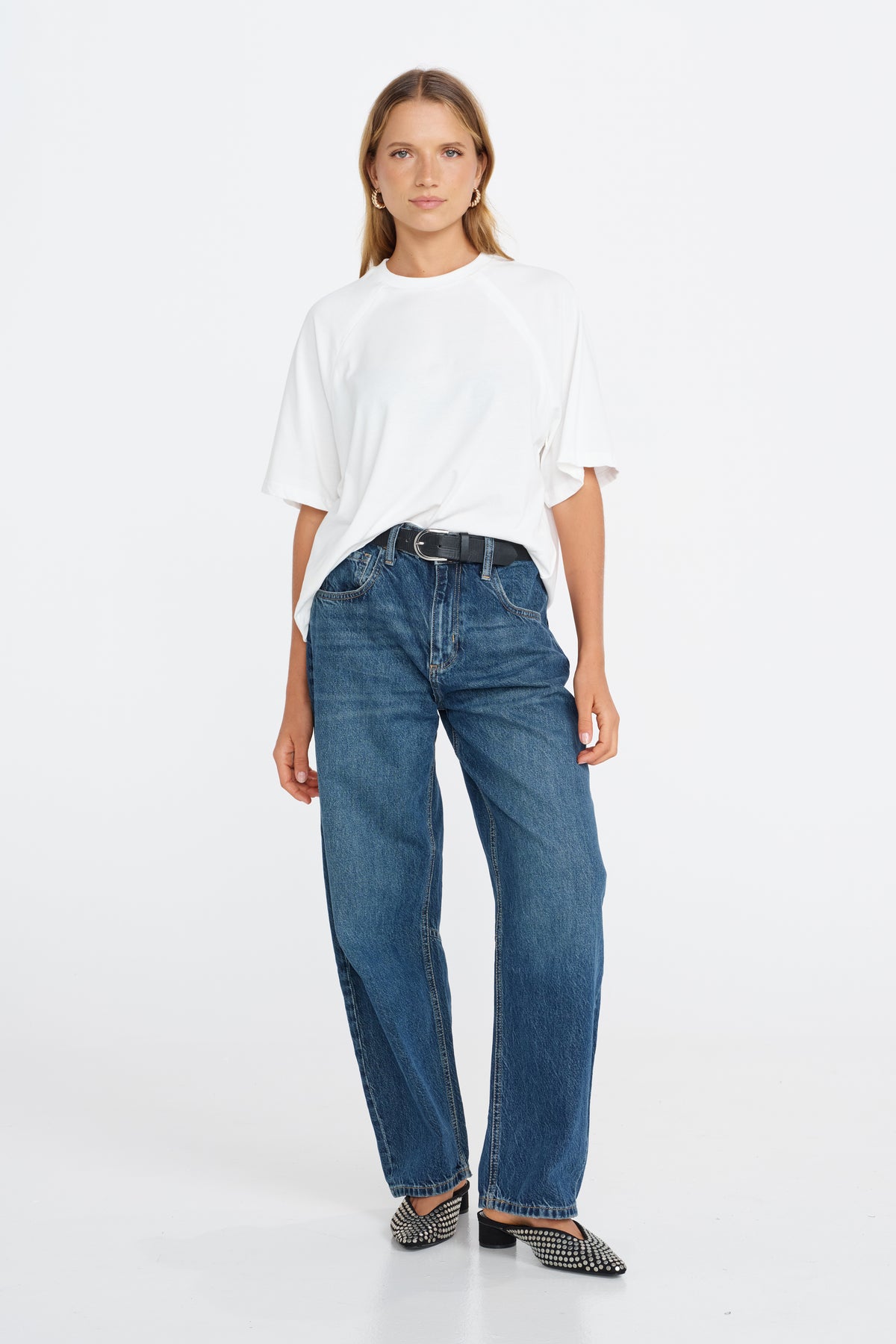 Classique Box-Cut Tee - White