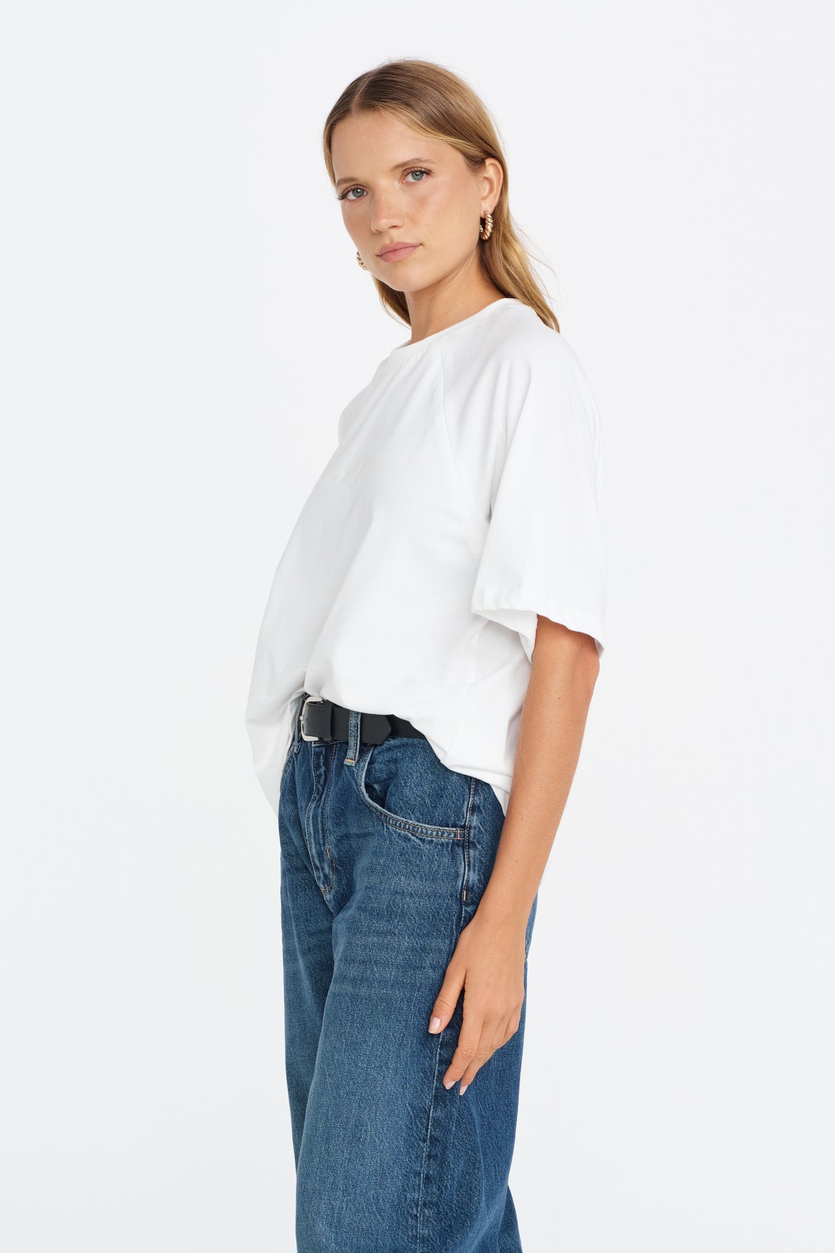 Classique Box-Cut Tee - White