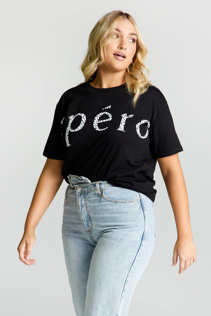 Wilderness Printed Tee - Black
