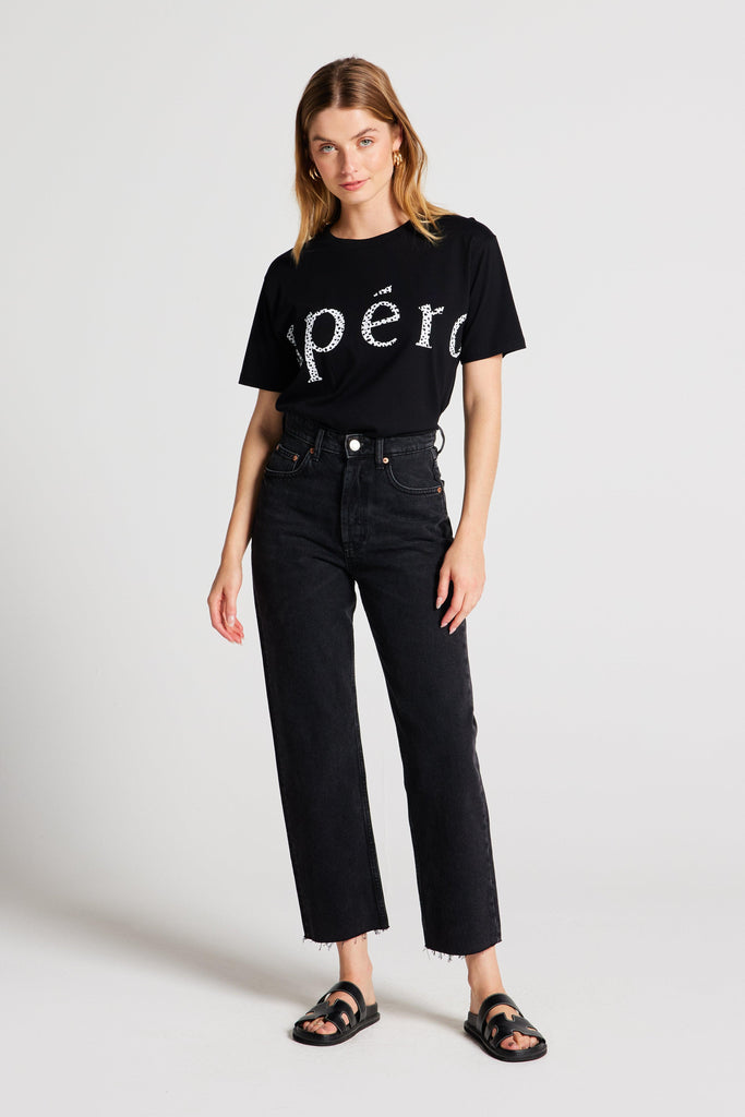 Wilderness Printed Tee - Black