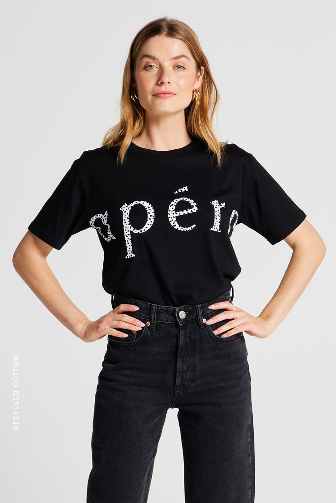 Wilderness Printed Tee - Black